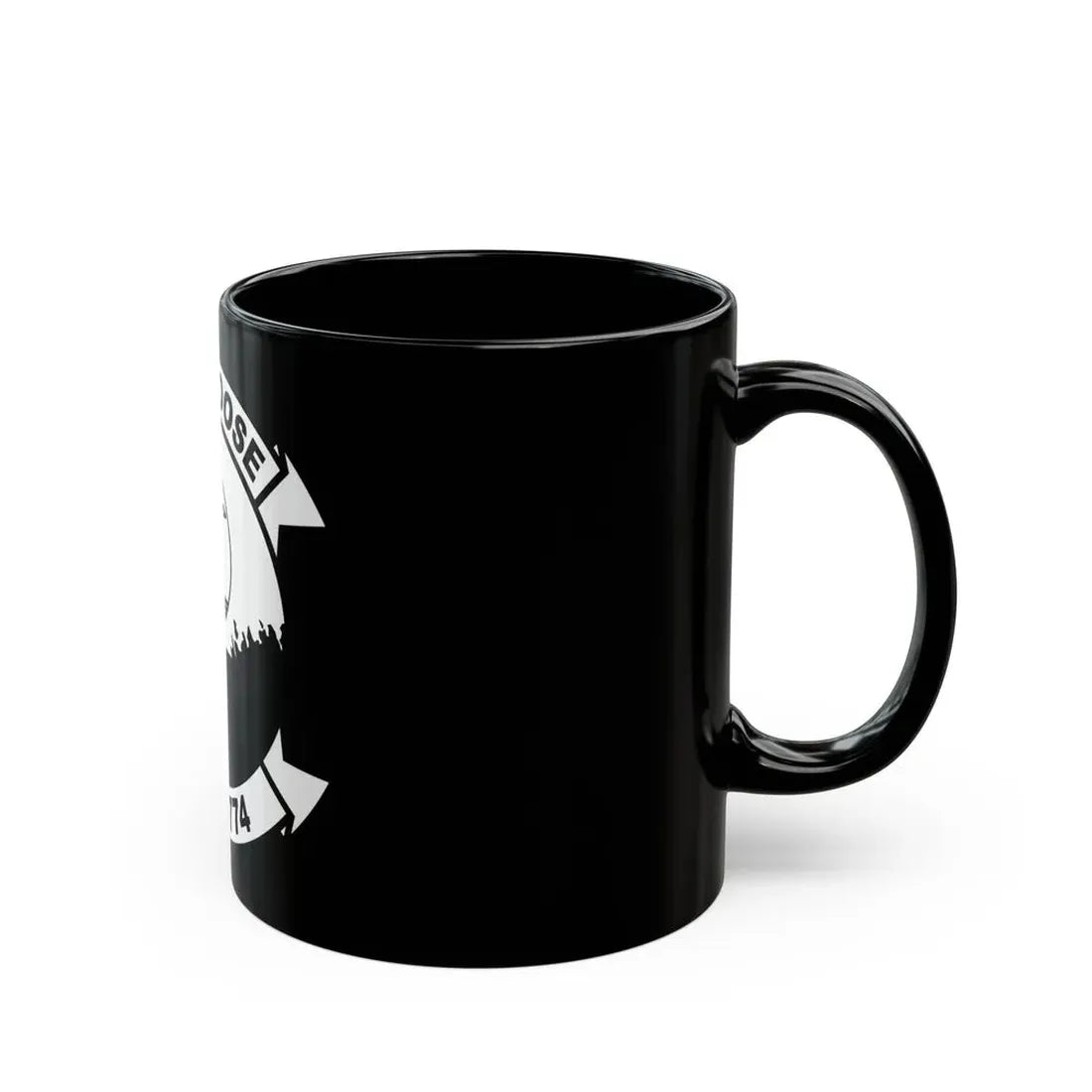 USMC United States Marine Corps Wild Goose HMM 774 (USMC) Black Coffee Mug - Go Mug Yourself