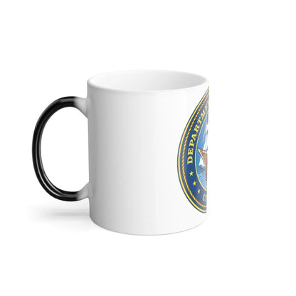 USN Department Of The Navy Civilian (U.S. Navy) Color Changing Mug 11oz-Go Mug Yourself