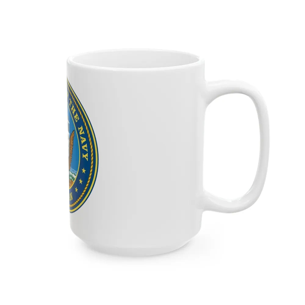 USN Department Of The Navy Civilian (U.S. Navy) White Coffee Mug-Go Mug Yourself