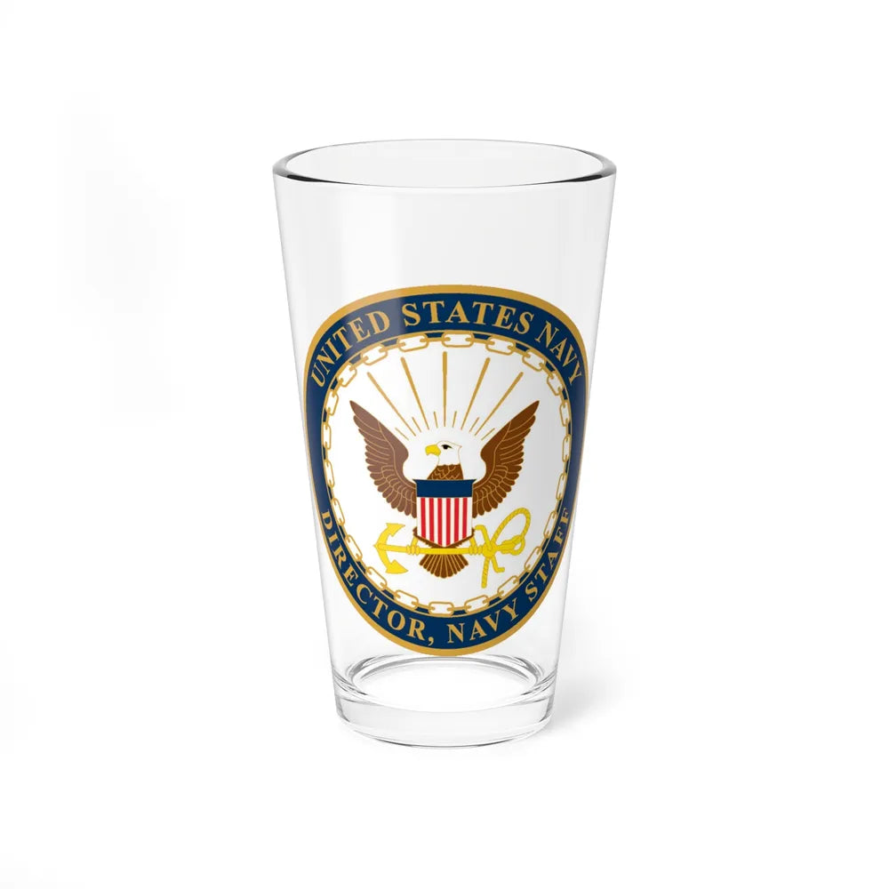 USN DIR NAVY STAFF (U.S. Navy) Pint Glass 16oz-16oz-Go Mug Yourself