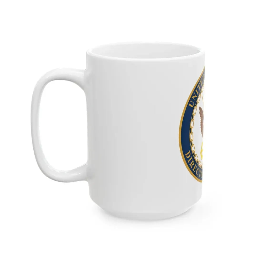 USN DIR NAVY STAFF (U.S. Navy) White Coffee Mug - Go Mug Yourself