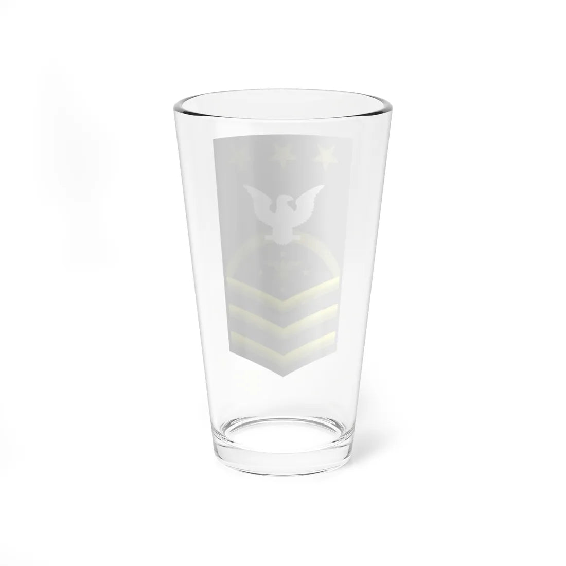 USN E9 SEAC (United States) (Military Rank) Pint Glass 16oz - Go Mug Yourself