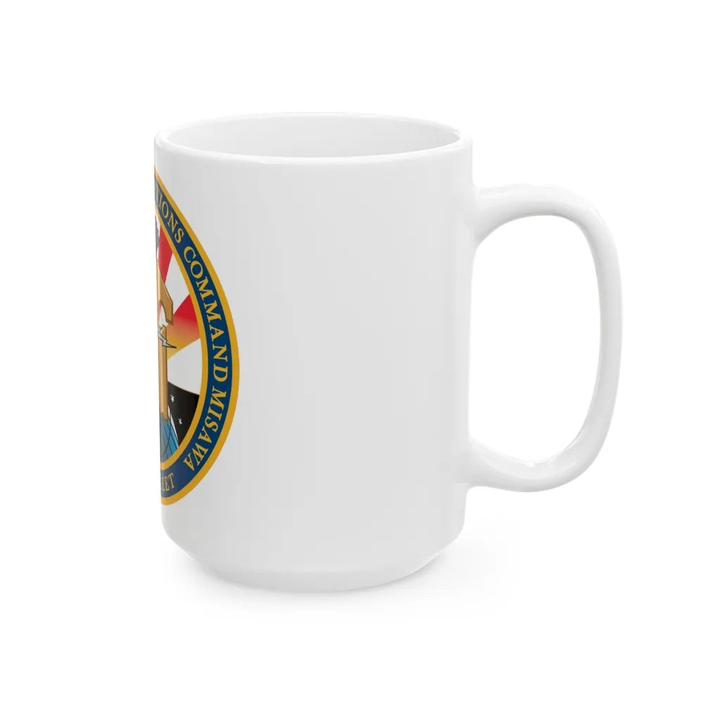 USN IOC Misawa NIOC 10th Fleet (U.S. Navy) White Coffee Mug-Go Mug Yourself