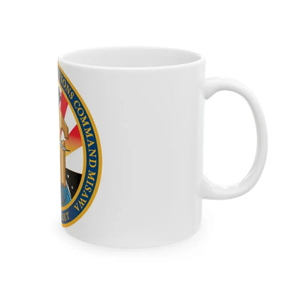 USN IOC Misawa NIOC 10th Fleet (U.S. Navy) White Coffee Mug-Go Mug Yourself