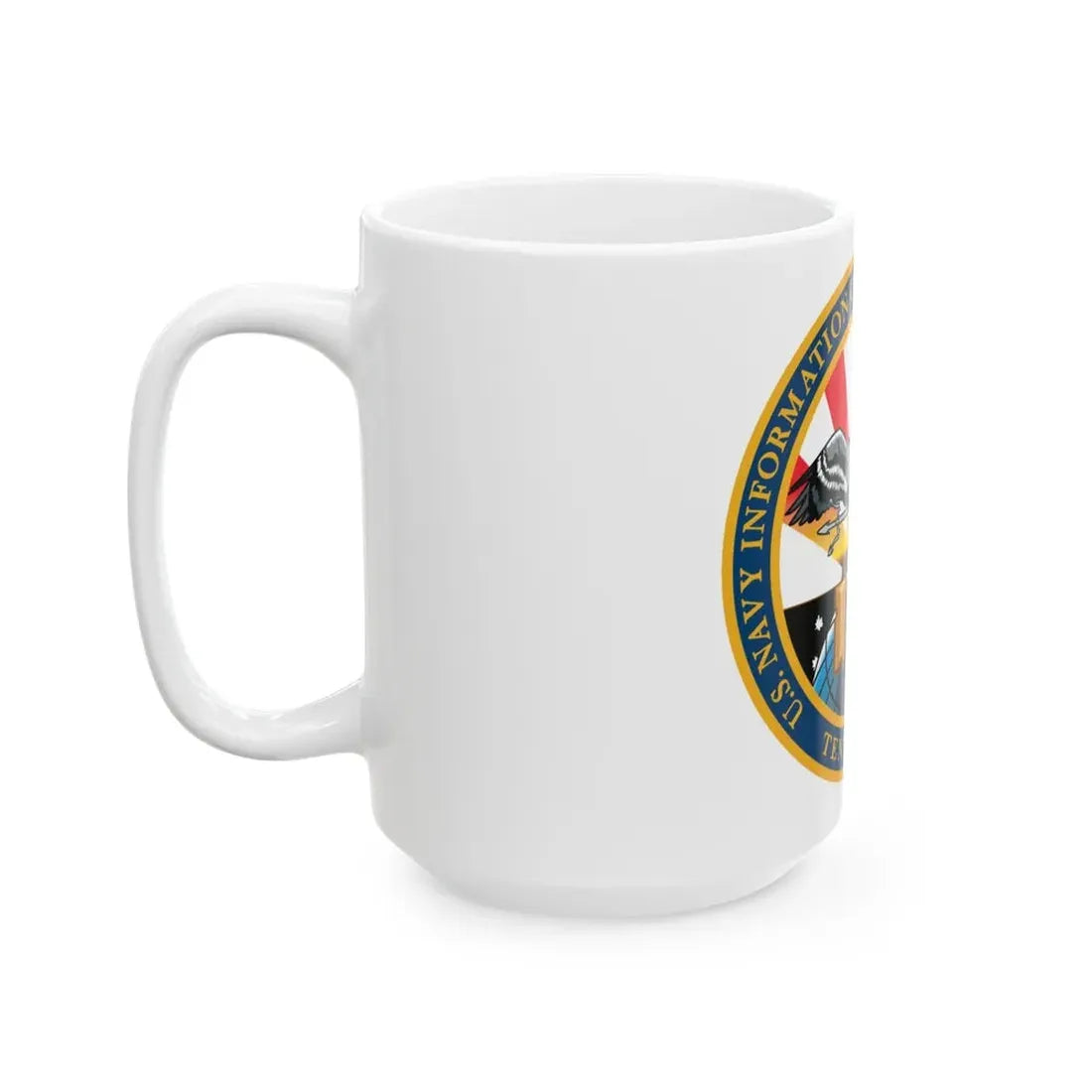 USN IOC Misawa NIOC 10th Fleet (U.S. Navy) White Coffee Mug - Go Mug Yourself