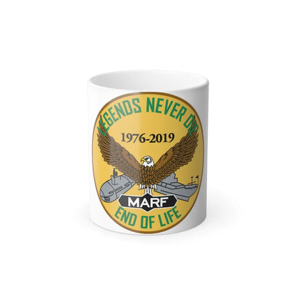 USN LND MARF (U.S. Navy) Color Changing Mug 11oz-11oz-Go Mug Yourself
