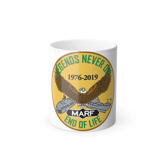 USN LND MARF (U.S. Navy) Color Changing Mug 11oz-11oz-Go Mug Yourself