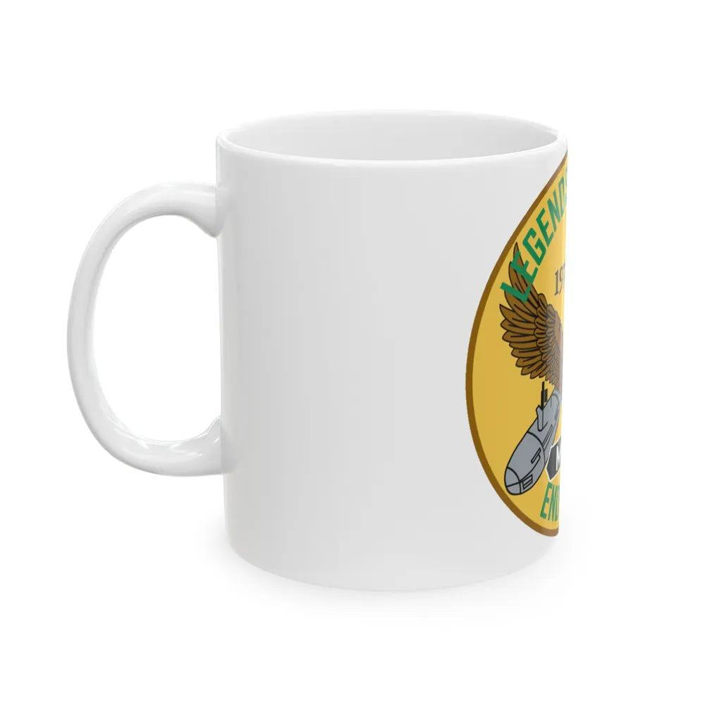 USN LND MARF (U.S. Navy) White Coffee Mug-Go Mug Yourself