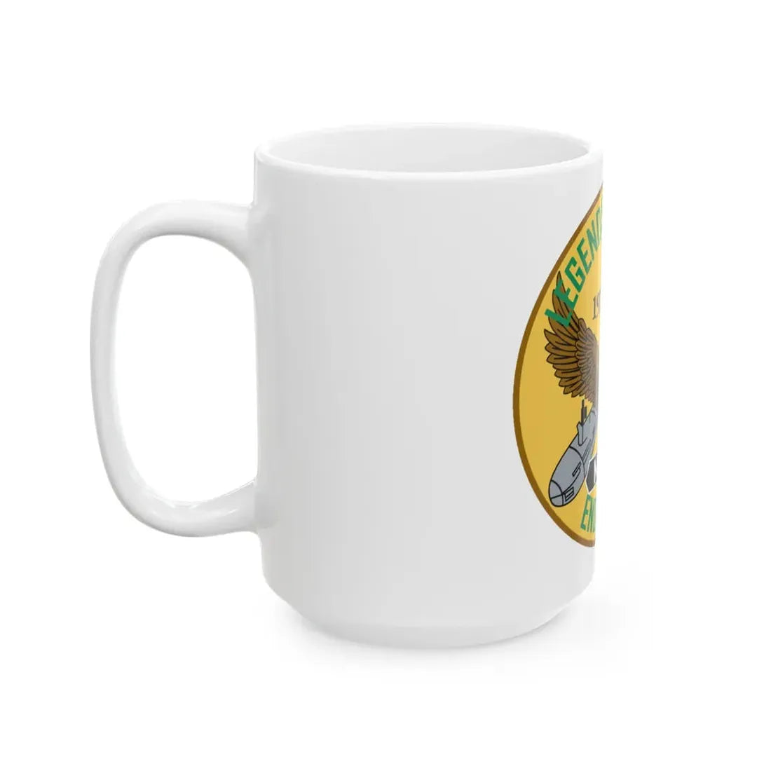 USN LND MARF (U.S. Navy) White Coffee Mug - Go Mug Yourself