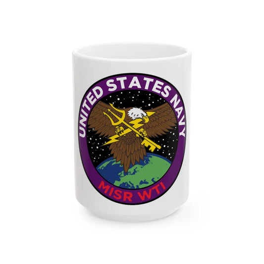 USN MISR WTI (U.S. Navy) White Coffee Mug-15oz-Go Mug Yourself