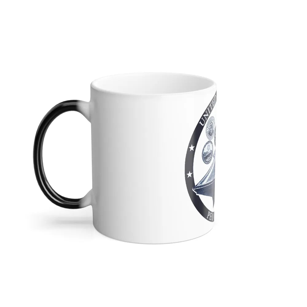 USN PEO Carriers (U.S. Navy) Color Changing Mug 11oz-Go Mug Yourself