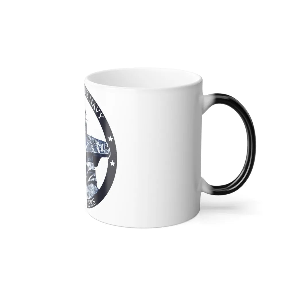 USN PEO Carriers (U.S. Navy) Color Changing Mug 11oz-Go Mug Yourself