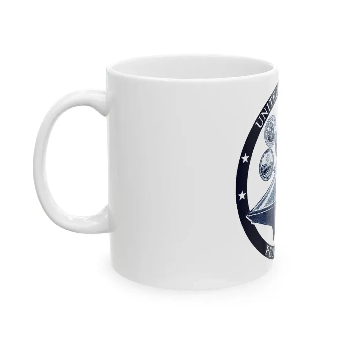 USN PEO Carriers (U.S. Navy) White Coffee Mug - Go Mug Yourself