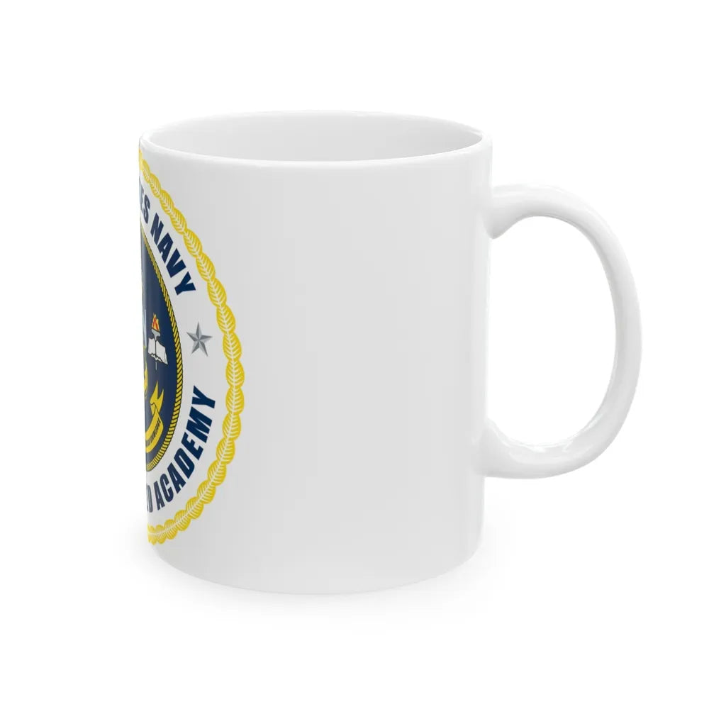 USN Senior Enlisted Academy NEW (U.S. Navy) White Coffee Mug-Go Mug Yourself