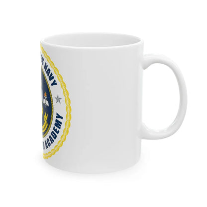 USN Senior Enlisted Academy NEW (U.S. Navy) White Coffee Mug-Go Mug Yourself