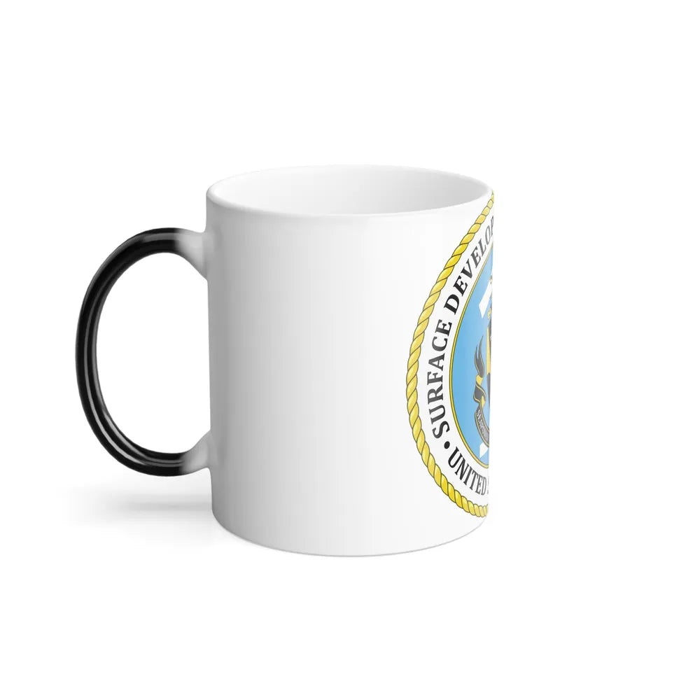 USN Surface Development Squadron One (U.S. Navy) Color Changing Mug 11oz-Go Mug Yourself