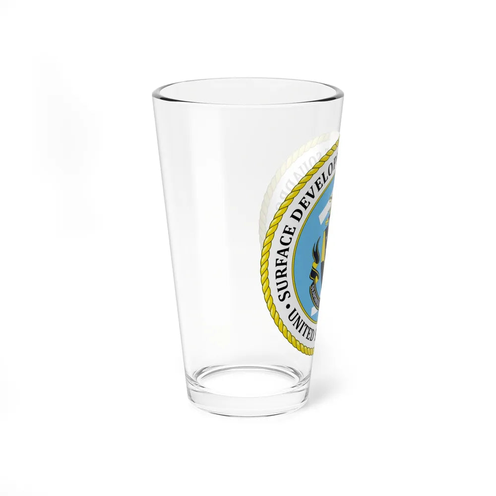 USN Surface Development Squadron One (U.S. Navy) Pint Glass 16oz-Go Mug Yourself