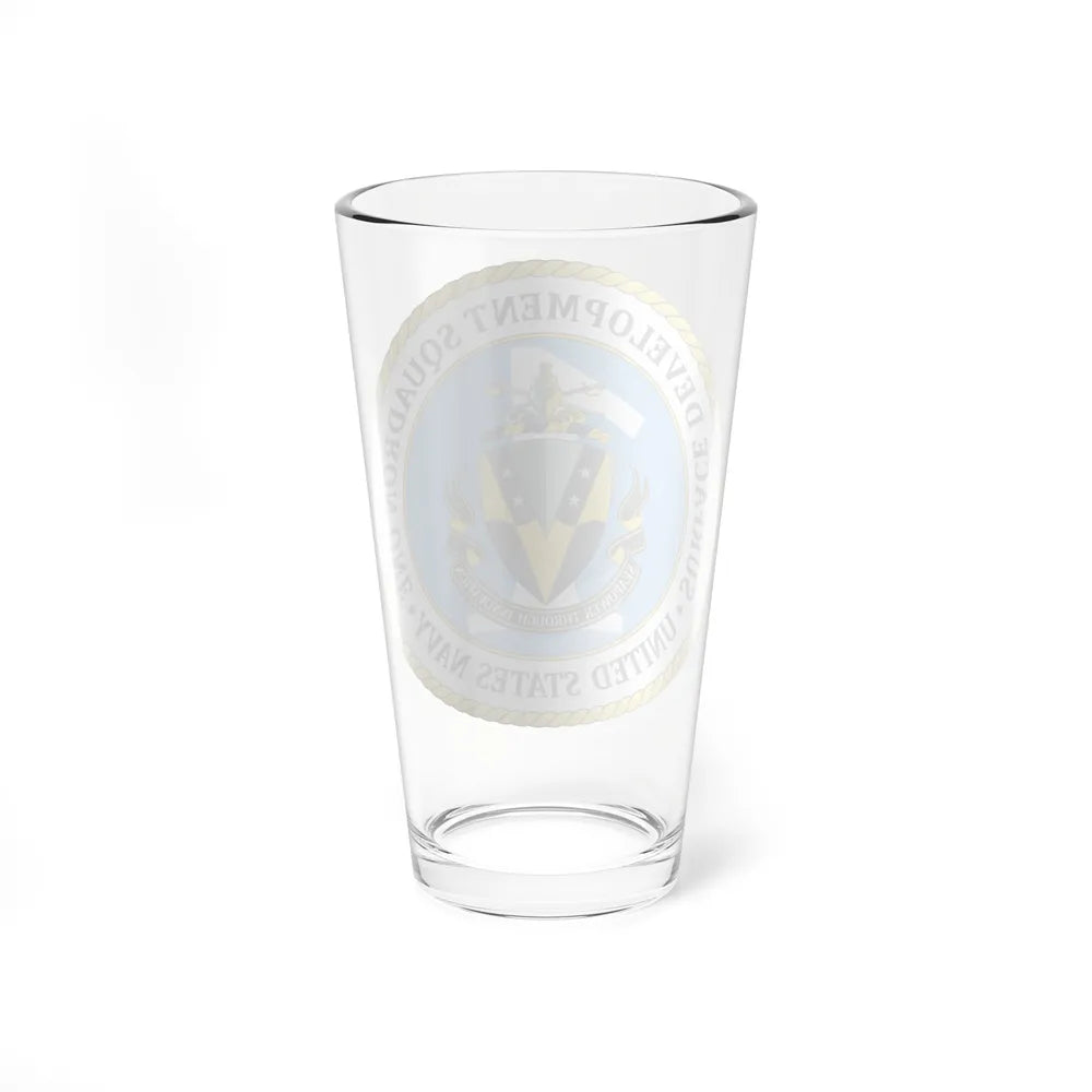 USN Surface Development Squadron One (U.S. Navy) Pint Glass 16oz-Go Mug Yourself