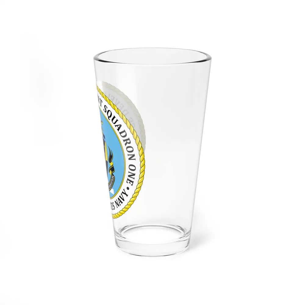 USN Surface Development Squadron One (U.S. Navy) Pint Glass 16oz-Go Mug Yourself