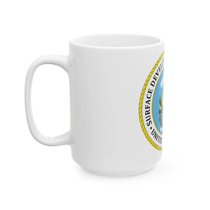 USN Surface Development Squadron One (U.S. Navy) White Coffee Mug - Go Mug Yourself