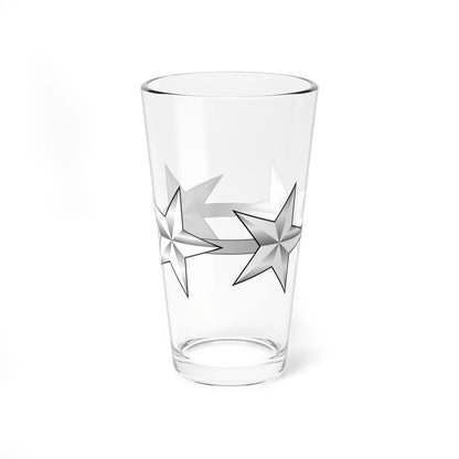 USN USMC O10 insignia (United States) (Military Rank) Pint Glass 16oz - Go Mug Yourself