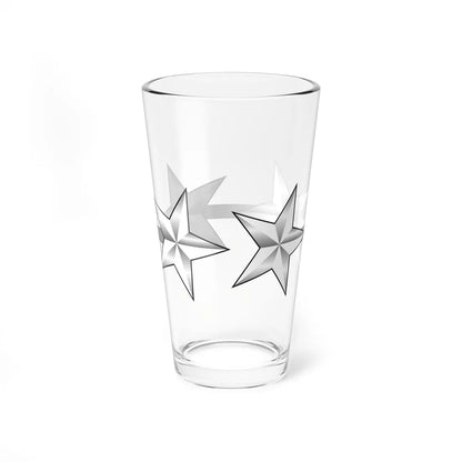 USN USMC O10 insignia (United States) (Military Rank) Pint Glass 16oz - Go Mug Yourself