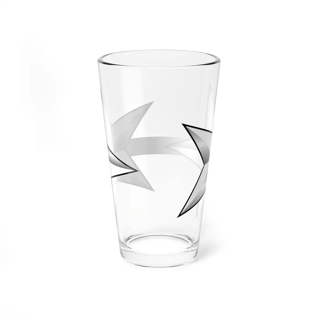 USN USMC O8 insignia (United States) (Military Rank) Pint Glass 16oz - Go Mug Yourself