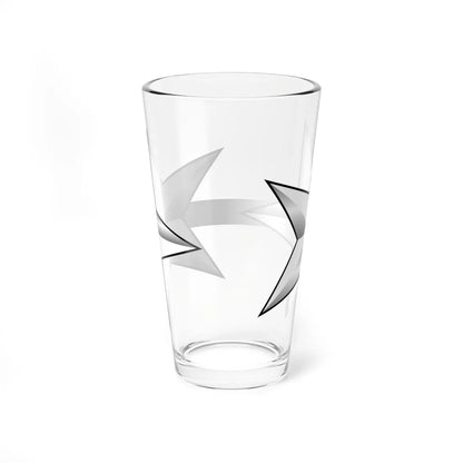 USN USMC O8 insignia (United States) (Military Rank) Pint Glass 16oz - Go Mug Yourself