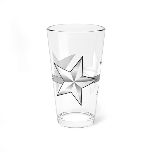 USN USMC O9 insignia (United States) (Military Rank) Pint Glass 16oz 16oz - Go Mug Yourself