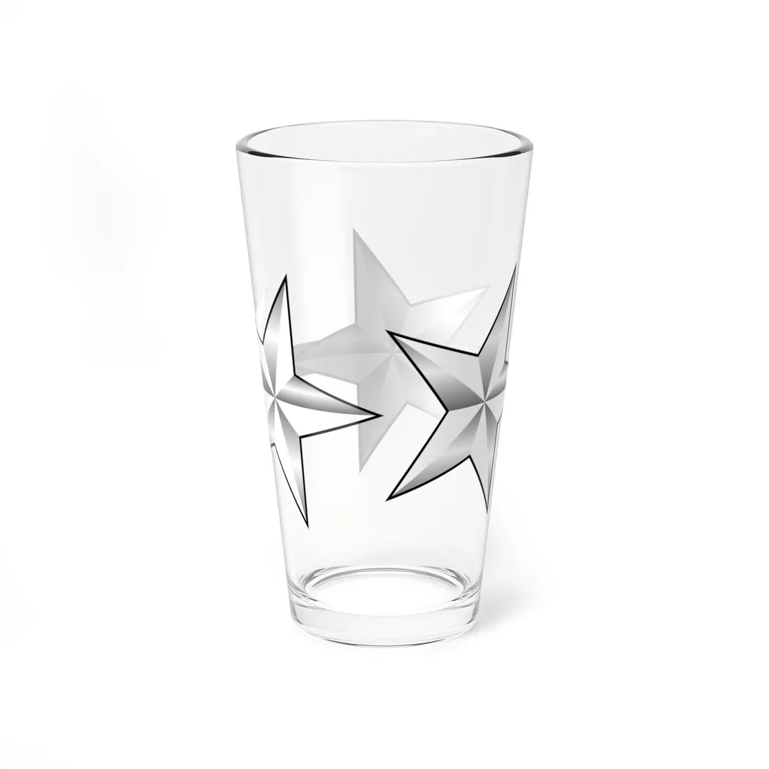 USN USMC O9 insignia (United States) (Military Rank) Pint Glass 16oz - Go Mug Yourself