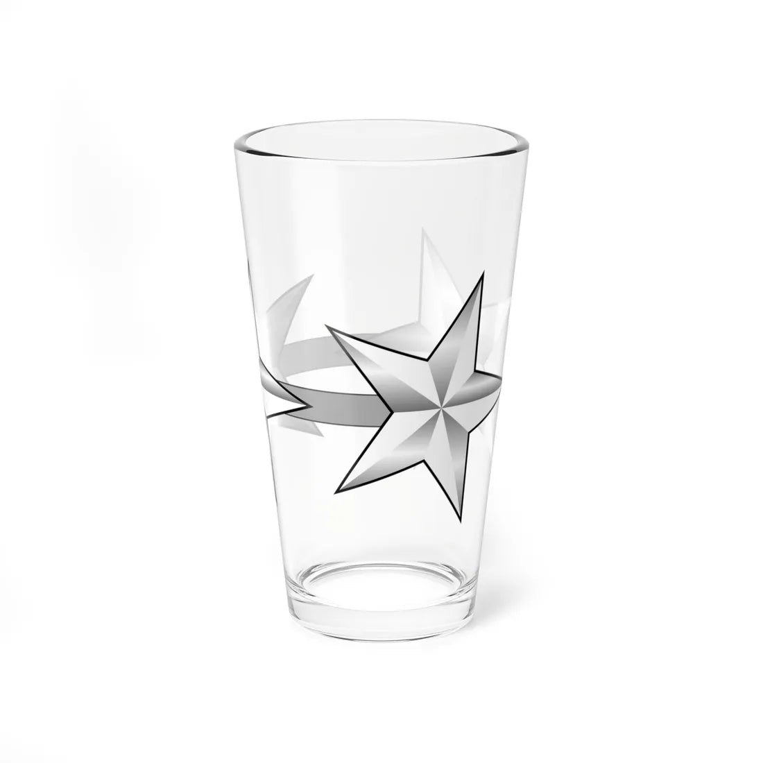 USN USMC O9 insignia (United States) (Military Rank) Pint Glass 16oz - Go Mug Yourself