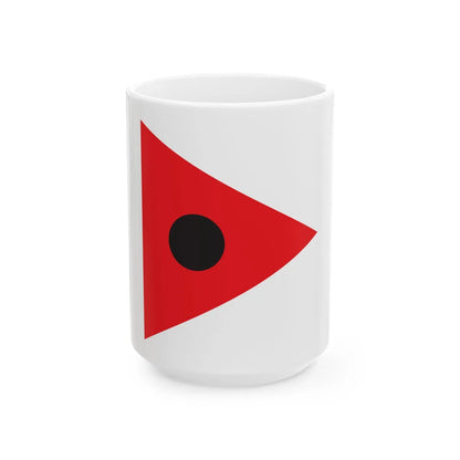 USNavyBattleEfficiencyPennant (United States) White Coffee Mug 15oz - Go Mug Yourself