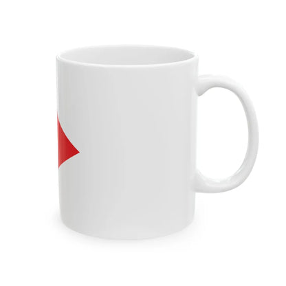 USNavyBattleEfficiencyPennant (United States) White Coffee Mug - Go Mug Yourself