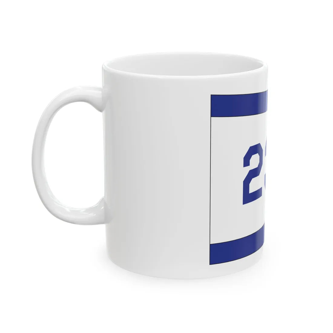 USNavyBroadCommandPennant (United States) White Coffee Mug - Go Mug Yourself