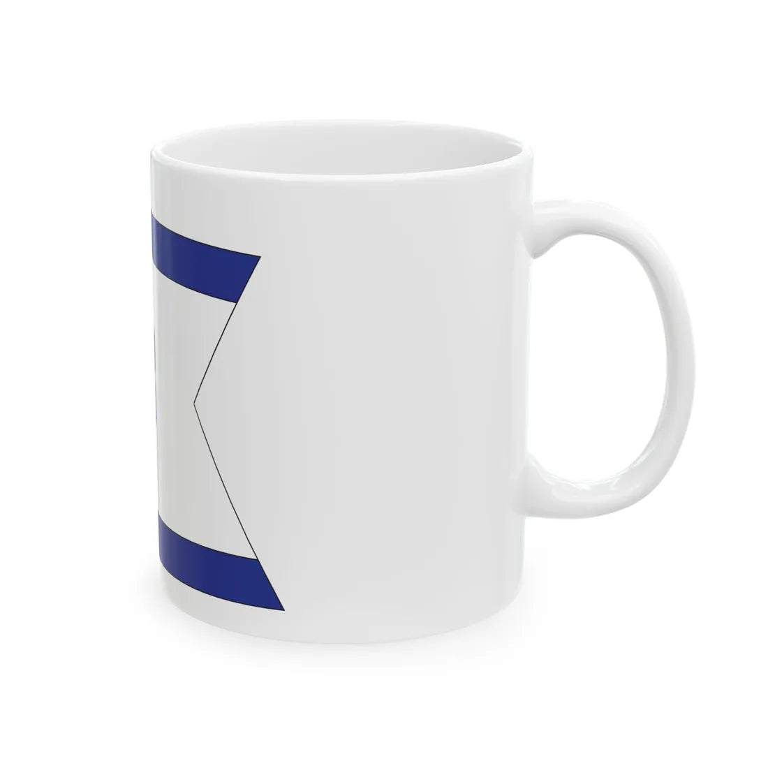 USNavyBroadCommandPennant (United States) White Coffee Mug - Go Mug Yourself