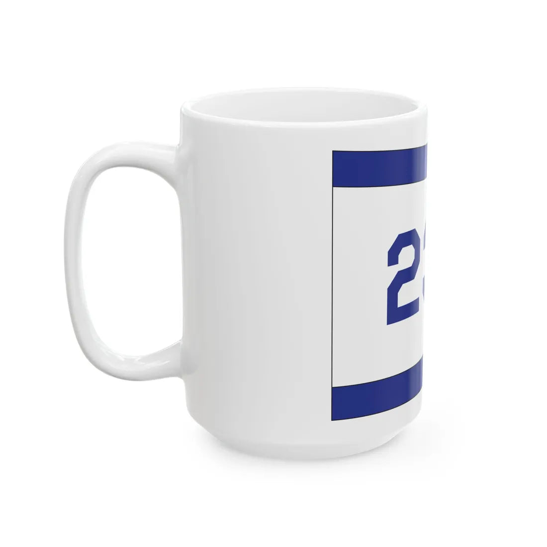 USNavyBroadCommandPennant (United States) White Coffee Mug - Go Mug Yourself