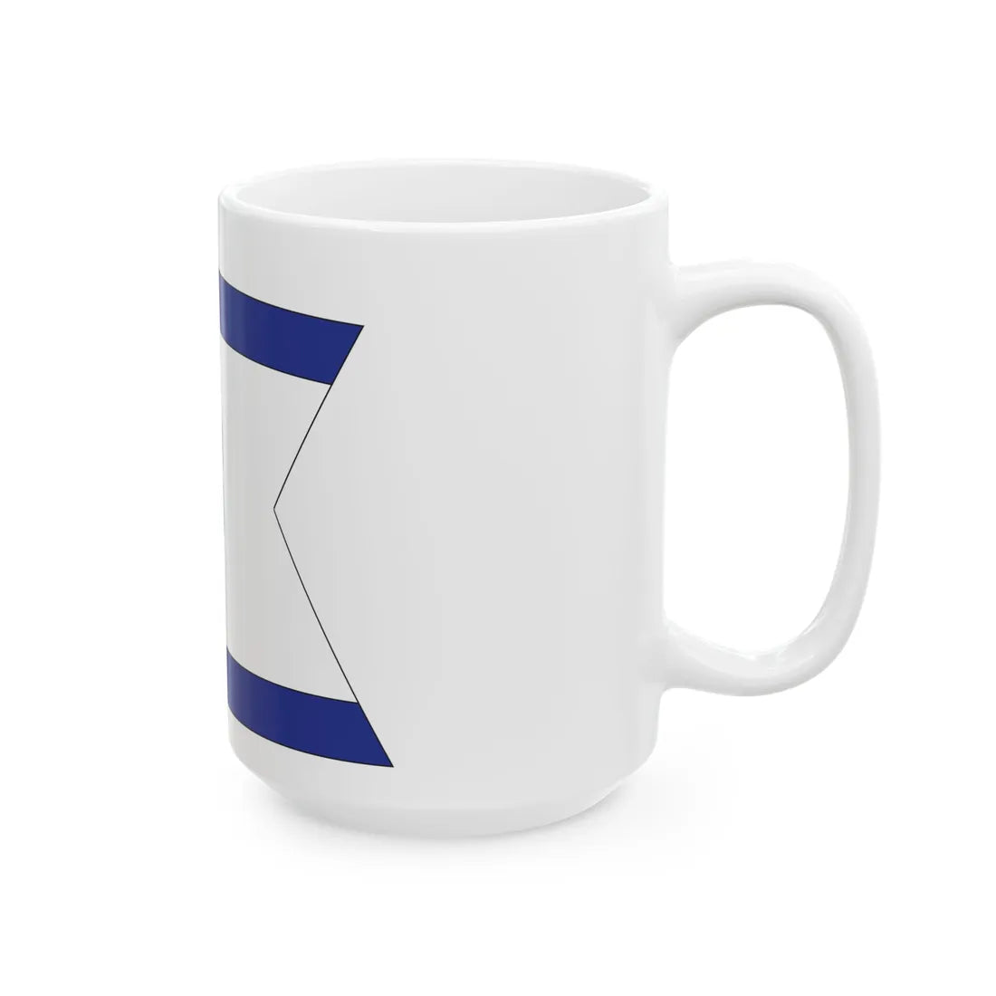 USNavyBroadCommandPennant (United States) White Coffee Mug - Go Mug Yourself