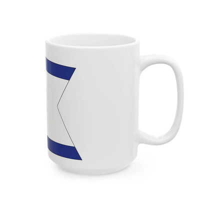 USNavyBroadCommandPennant (United States) White Coffee Mug - Go Mug Yourself