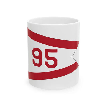 USNavyBurgeeCommandPennant (United States) White Coffee Mug 11oz - Go Mug Yourself
