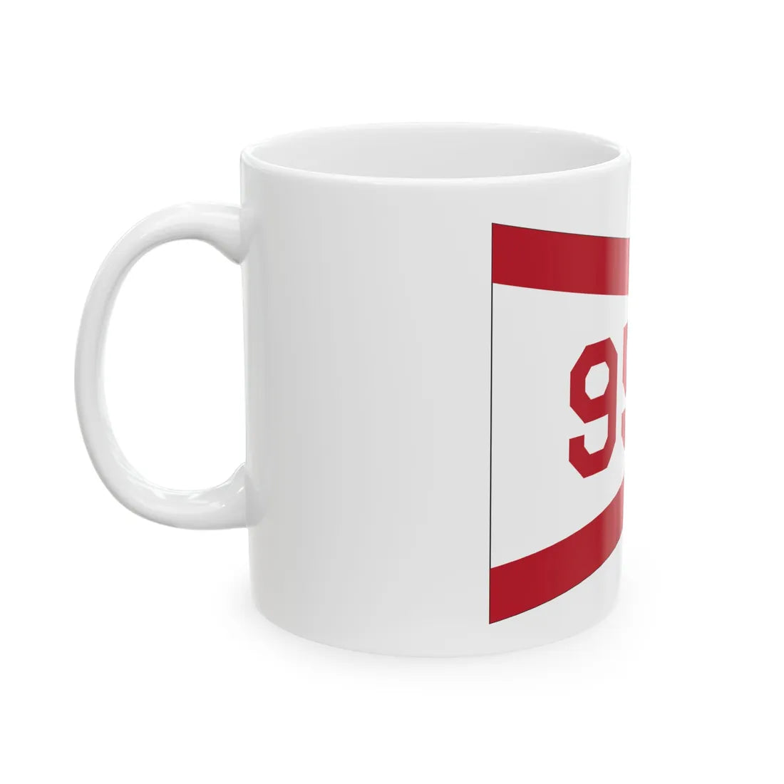 USNavyBurgeeCommandPennant (United States) White Coffee Mug - Go Mug Yourself