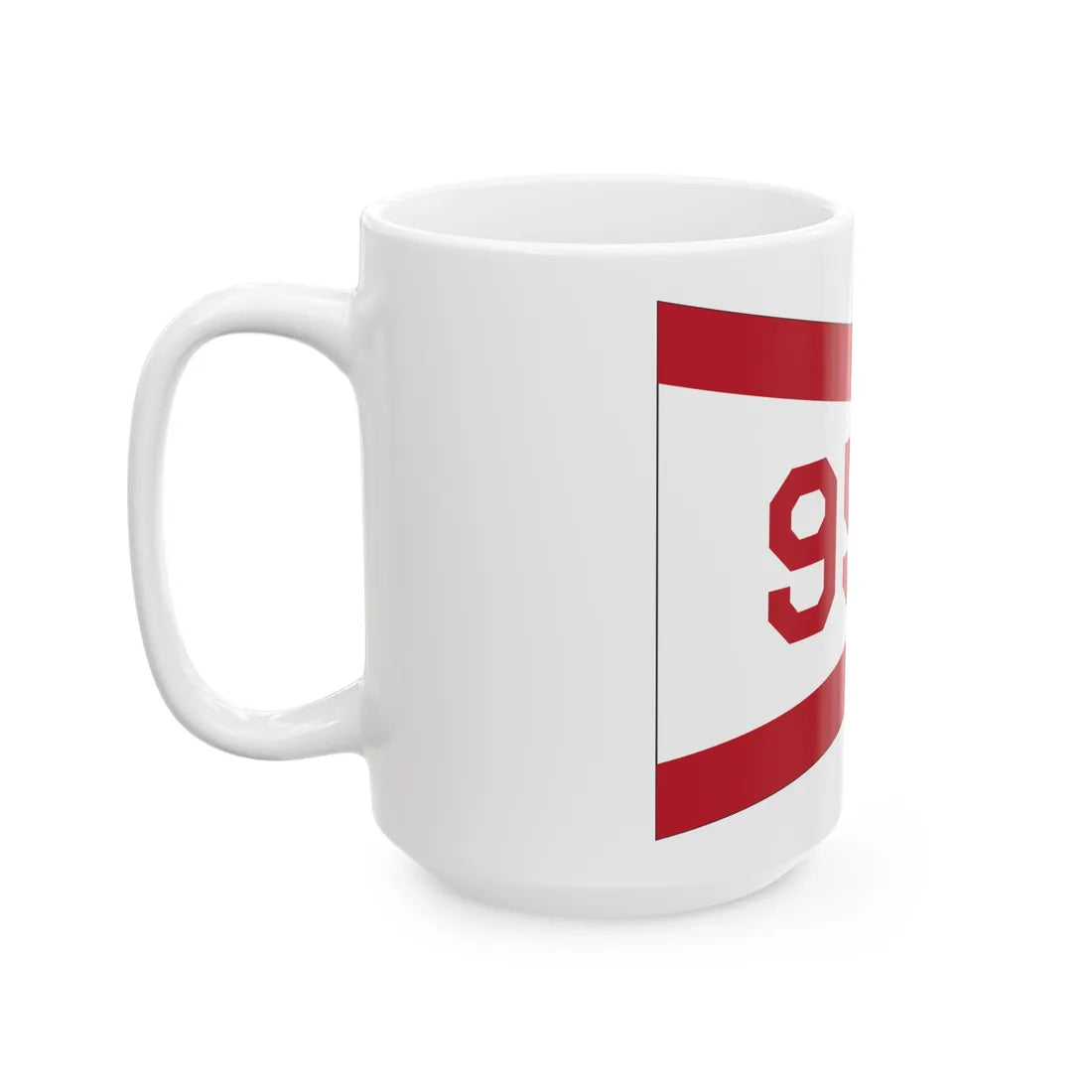 USNavyBurgeeCommandPennant (United States) White Coffee Mug - Go Mug Yourself