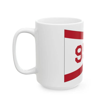 USNavyBurgeeCommandPennant (United States) White Coffee Mug - Go Mug Yourself