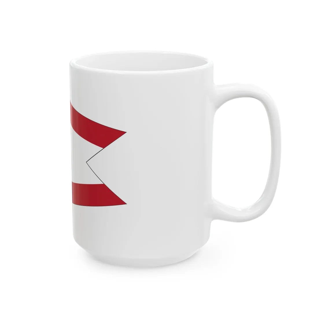 USNavyBurgeeCommandPennant (United States) White Coffee Mug - Go Mug Yourself