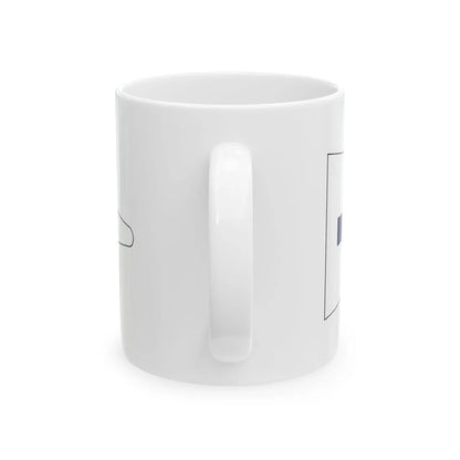USNavyChurchPennant (United States) White Coffee Mug - Go Mug Yourself