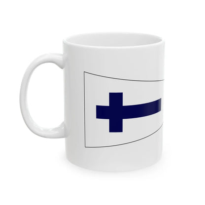 USNavyChurchPennant (United States) White Coffee Mug - Go Mug Yourself