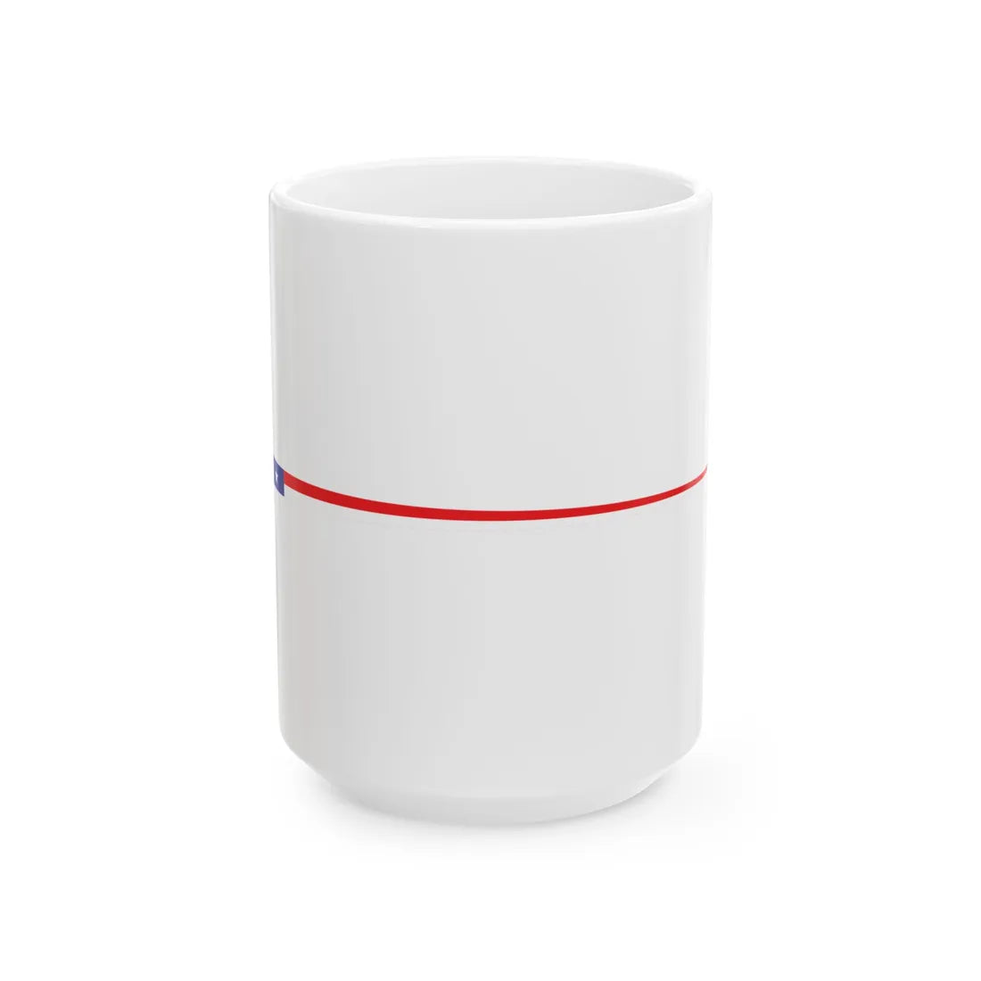 USNavyCommissionPennant (United States) White Coffee Mug 15oz - Go Mug Yourself
