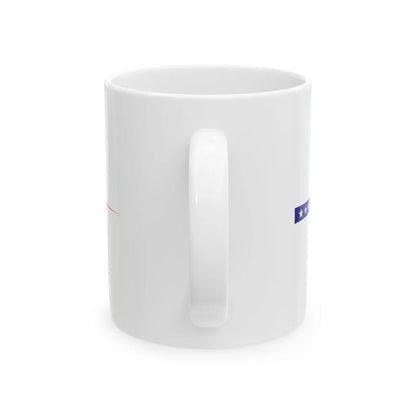 USNavyCommissionPennant (United States) White Coffee Mug - Go Mug Yourself