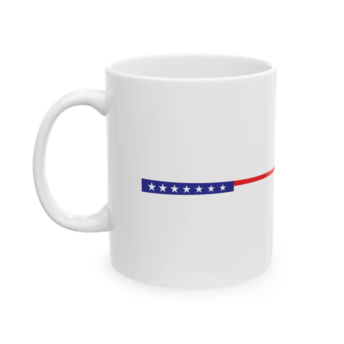USNavyCommissionPennant (United States) White Coffee Mug - Go Mug Yourself