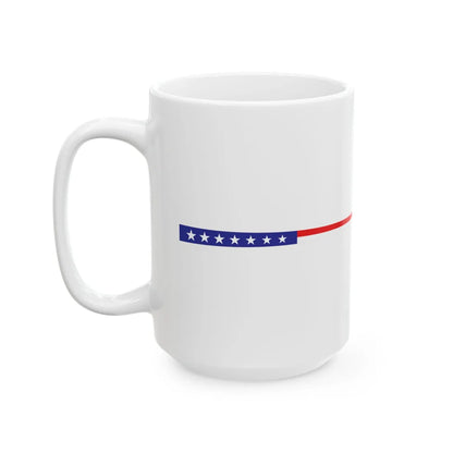 USNavyCommissionPennant (United States) White Coffee Mug - Go Mug Yourself