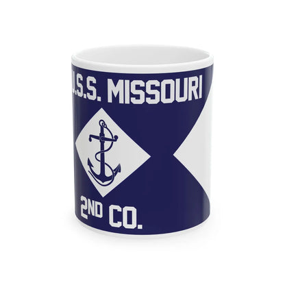 USNavyGuidon (United States) White Coffee Mug 11oz - Go Mug Yourself
